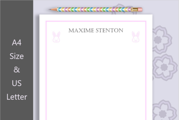 Download Letterhead Template, Easter Stationary - Premium Resources
