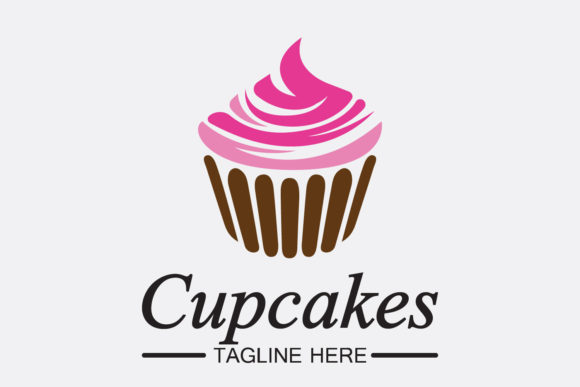 Download Cupcake Logo Design Vector Template - Logo design Collection