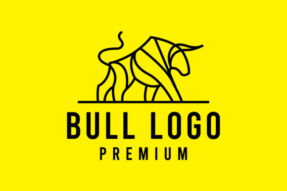 Download Abstract Bull Minimalist Logo Design - Logo design Collection