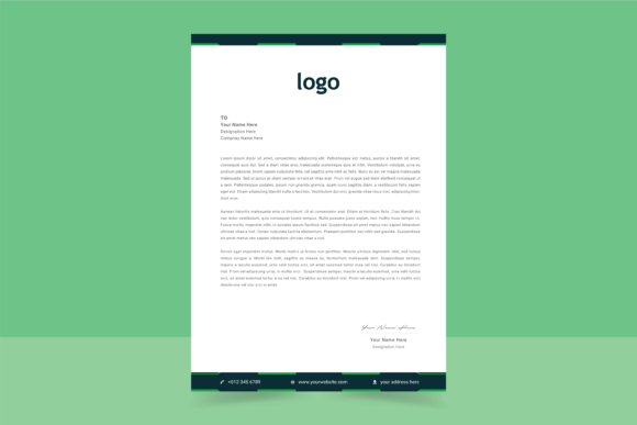 Download Business Style Letter Head Template - Letter head template Collection