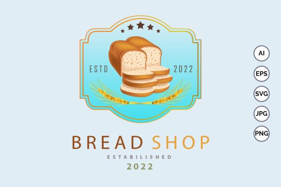 Download Bread Shop Bakery Logo Design Template - Logo design Collection