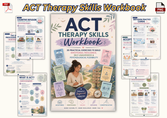 Download ACT Therapy Skills Workbook - Therapy Collection