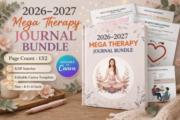Download 2026–2027 Mega Therapy Journal Bundle - Premium Resources