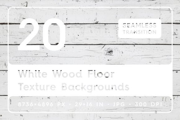 Download 20 White Wood Floor Texture Backgrounds - Round Collection