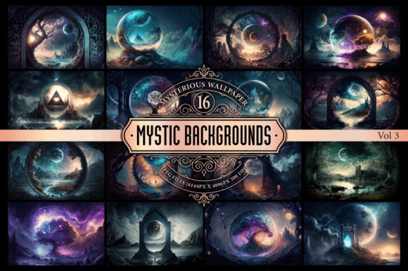 Download Mystic Concept Art Background Wallpapers - Round Collection