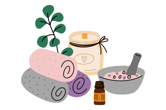 Download Spa Salon Elements. Aromatherapy and Mas - Therapy Collection