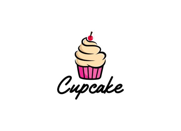 Download Simple Cupcake Logo Design - Logo design Collection