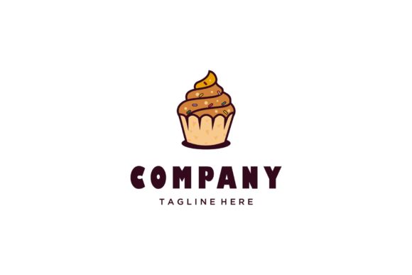 Download Minimalist Cupcake Logo Design Icon - Logo design Collection